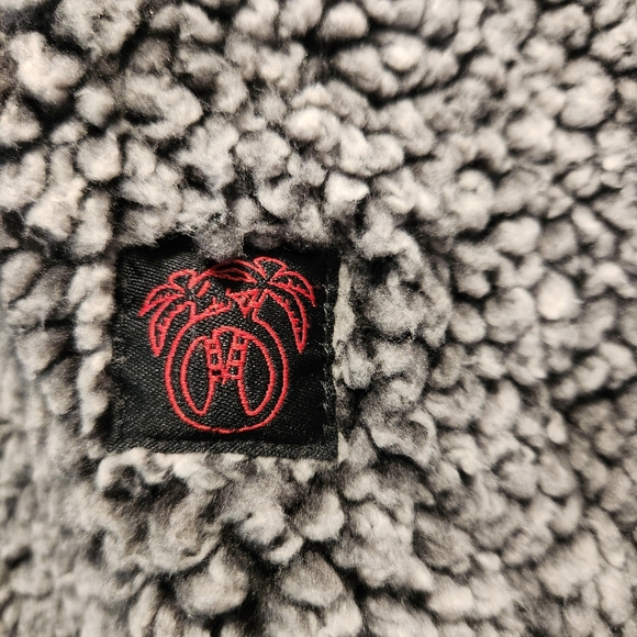 USA PALM WOMEN'S REVERSIBLE SHERPA ZIP JACKET SIZE M - Picture 6 of 10